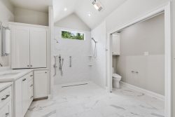 Remodeled master bathroom