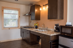 Remodeled kitchen sink